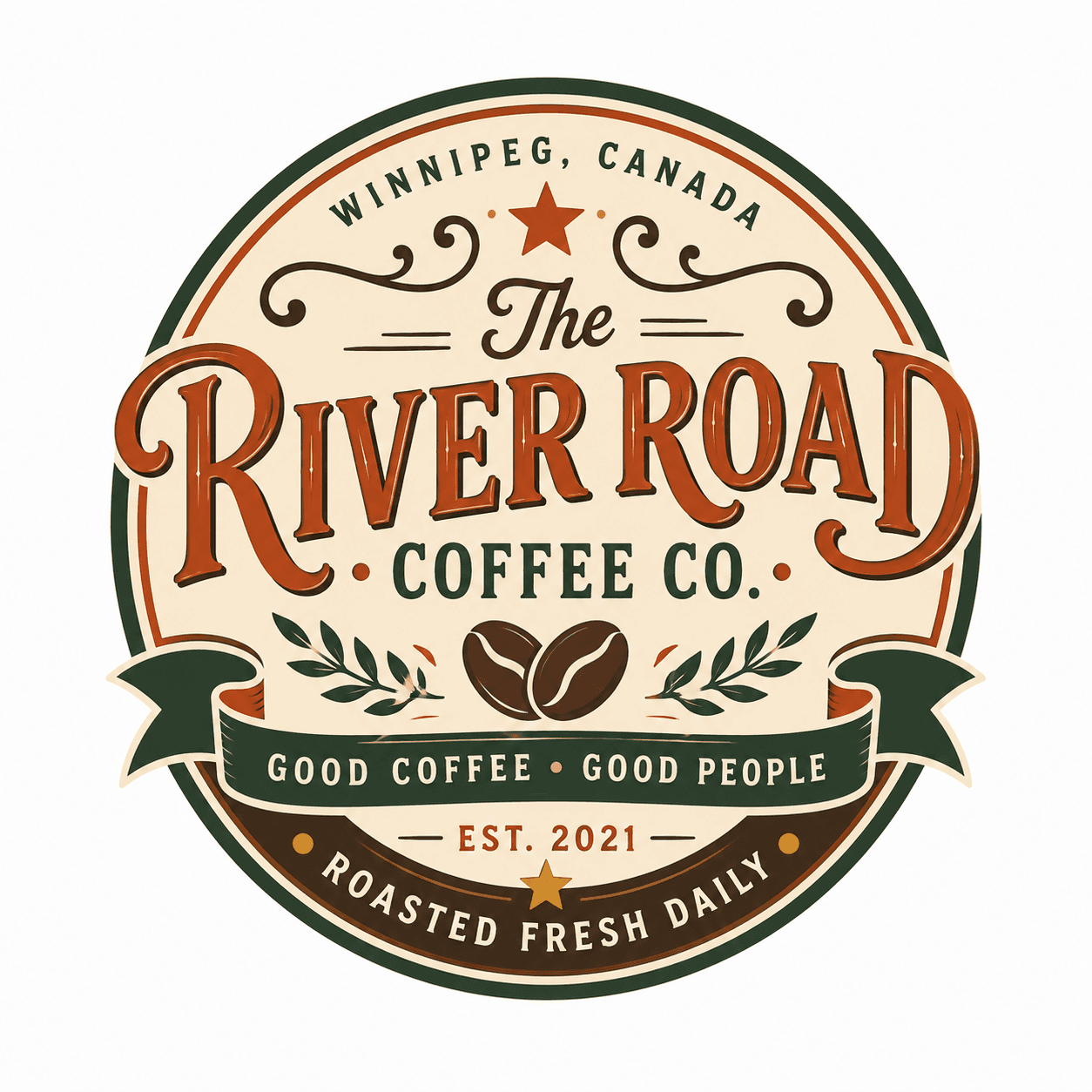 River Road Coffee Co. logo