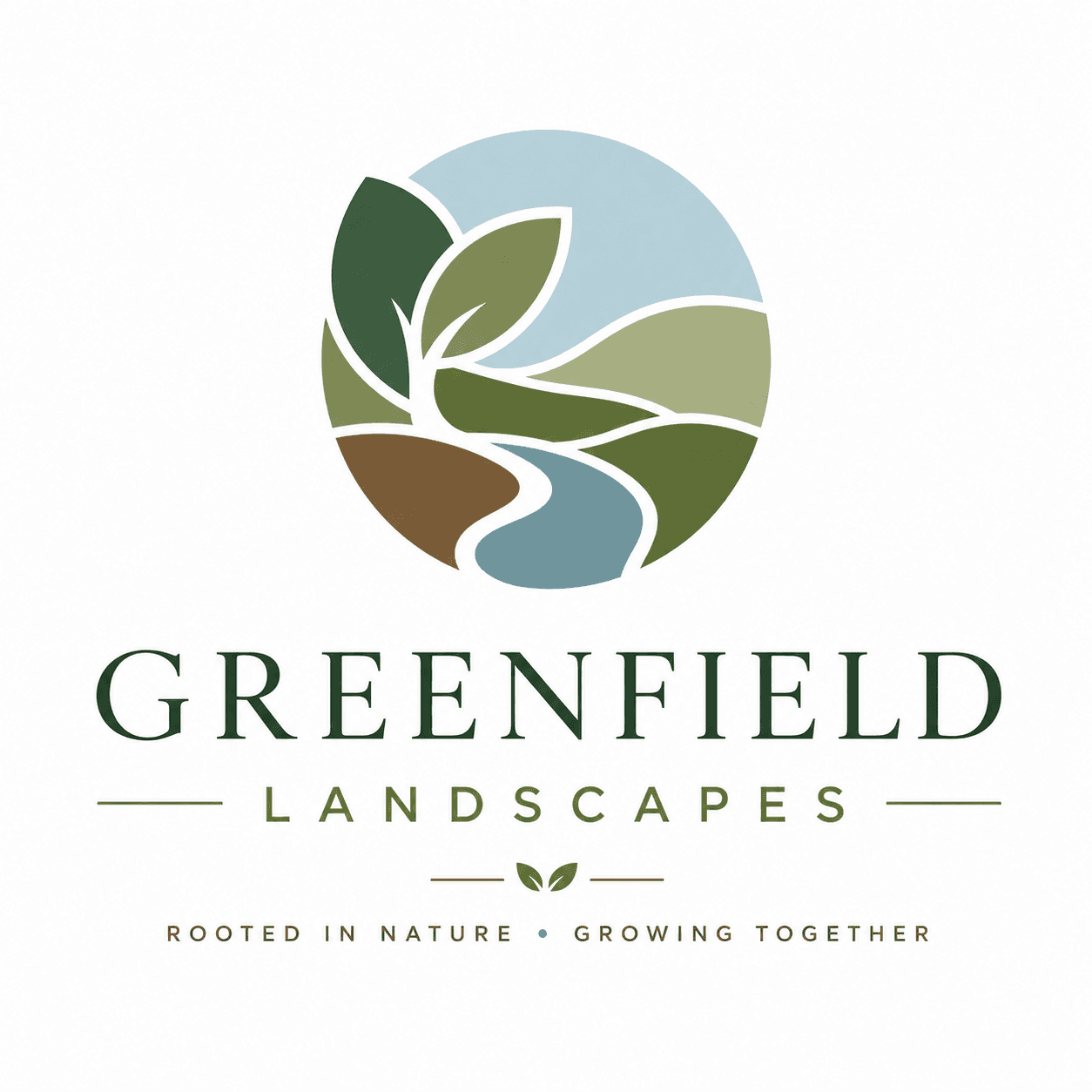 Greenfield Landscapes logo