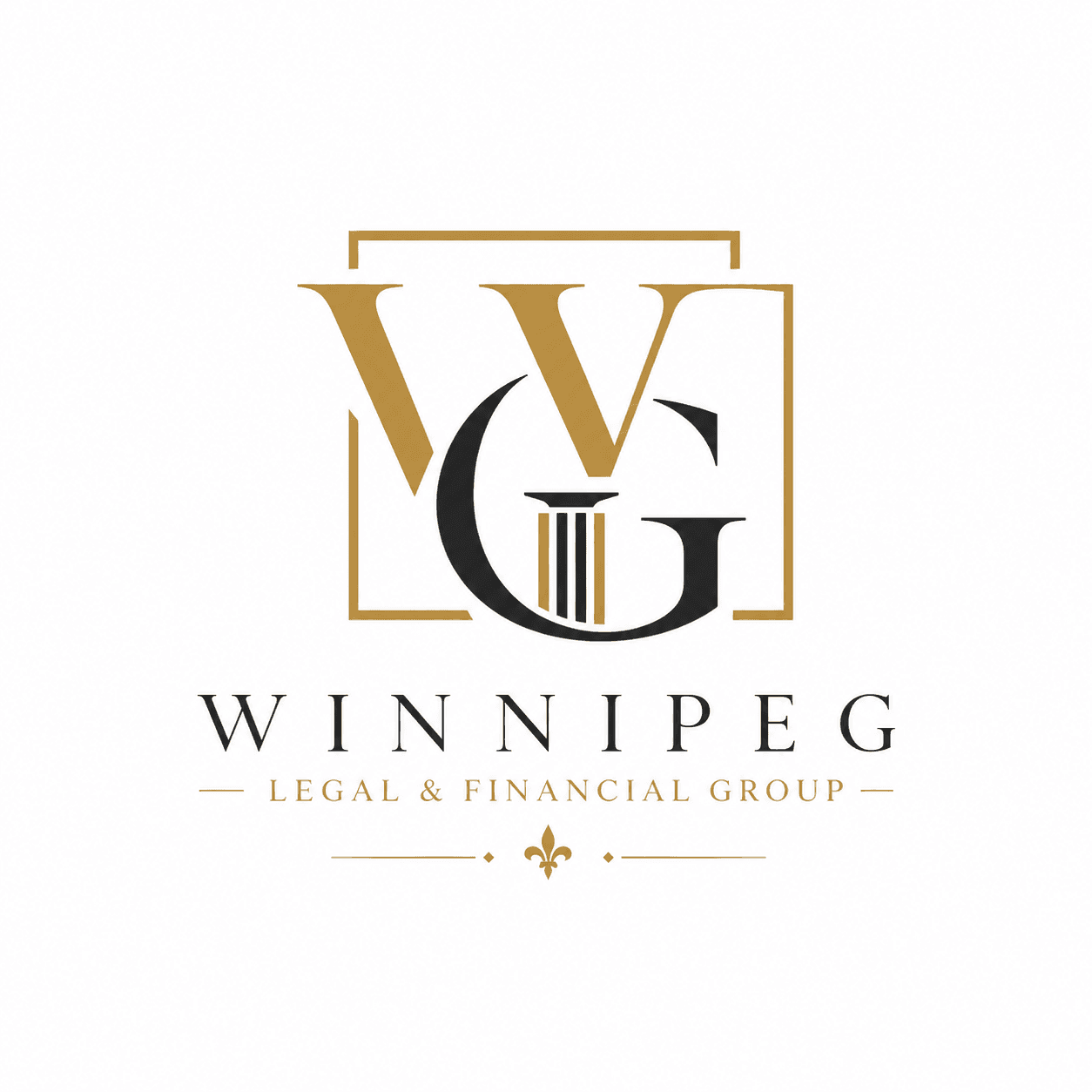 Winnipeg legal and financial logo